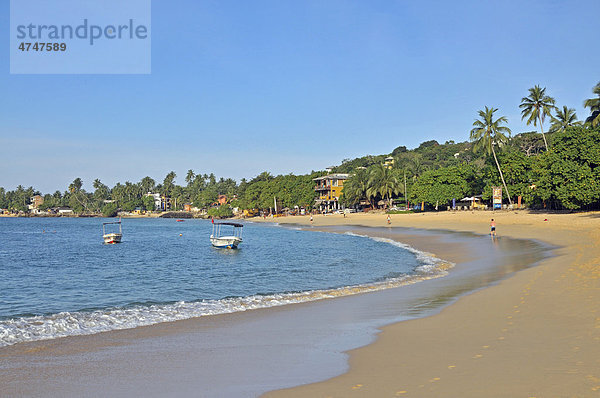Strand  Unawatuna  Sri Lanka  Ceylon  Südasien  Asien