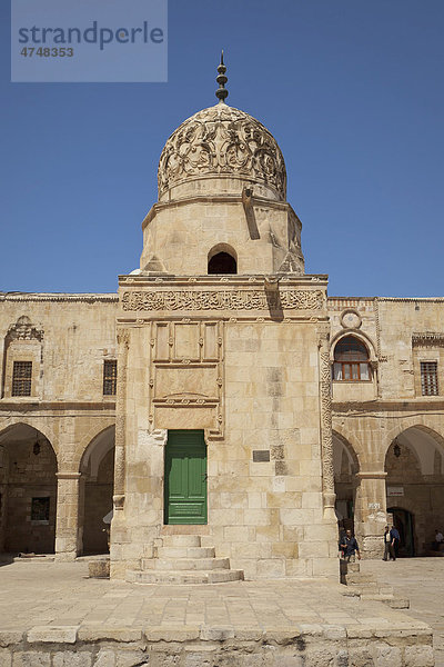 Sabil-Brunnen  Quait Bey  Qaitbay  Tempelberg-Komplex  Jerusalem  Israel  Naher Osten  Vorderasien