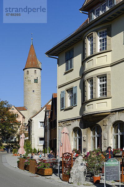 Stadtturm  Kirchberg an der Jagst  Baden-Württemberg  Deutschland  Europa