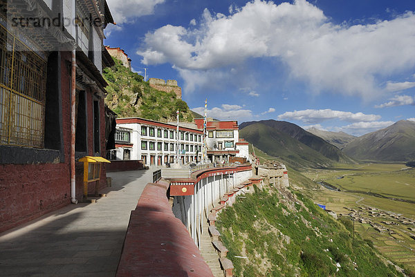 Kloster Drigung Til  Tibet  China  Asien