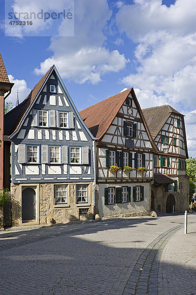 Geburtshaus Friedrich Schiller  Marbach am Neckar  Neckartal  Baden-Württemberg  Deutschland  Europa