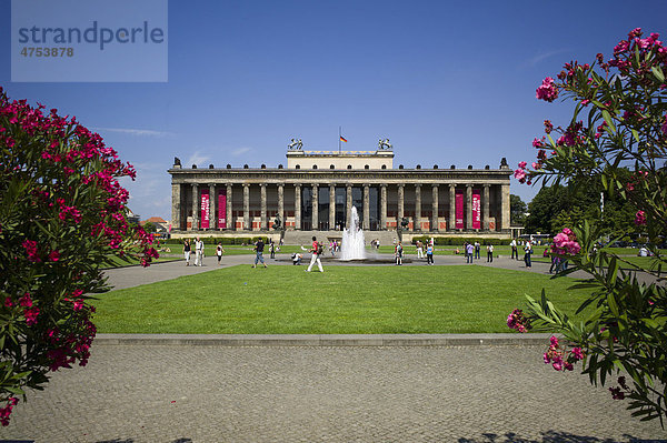 Altes Museum  Berliner Museumsinsel  Antikensammlungen der Staatlichen Museen zu Berlin  Berlin  Deutschland  Europa