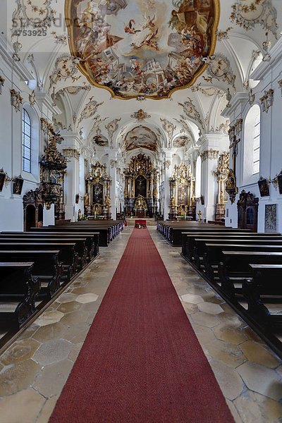 Das Kloster Bergen  ehemaliges Kloster der Benediktinerinnen  Bergen  Neuburg an der Donau  Bistum Eichstätt  Bayern  Deutschland  Europa