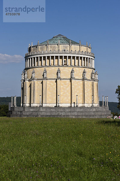 Befreiungshalle  erbaut von König Ludwig I. von Bayern  Kelheim  Niederbayern  Bayern  Deutschland  Europa