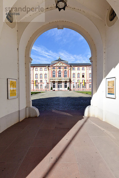 Schloss Bruchsal  Bruchsal  Baden-Württemberg  Deutschland  Europa