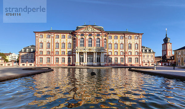 Schloss Bruchsal  Bruchsal  Baden-Württemberg  Deutschland  Europa