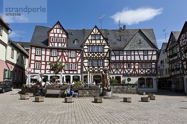 Altstadt von Limburg  Hessen  Deutschland  Europa