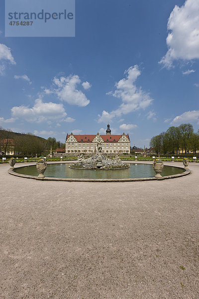 Schloss Weikersheim  Weikersheim an der Tauber  Main-Tauber-Kreis  Baden-Württemberg  Deutschland  Europa