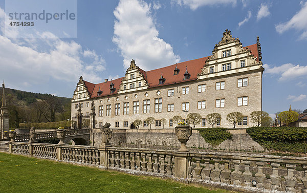 Schloss Weikersheim  Weikersheim an der Tauber  Main-Tauber-Kreis  Baden-Württemberg  Deutschland  Europa