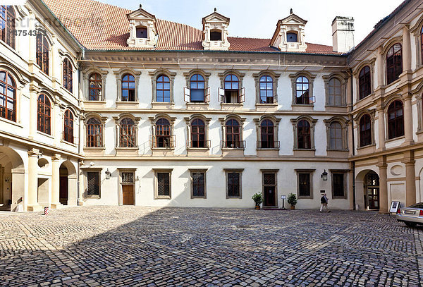 Waldsteinpalais oder Wallensteinpalais  Altstadt  Prag  Tschechische Republik  Europa