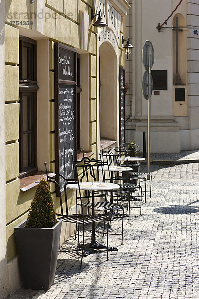 Restaurant  Prag  Tschechische Republik  Europa