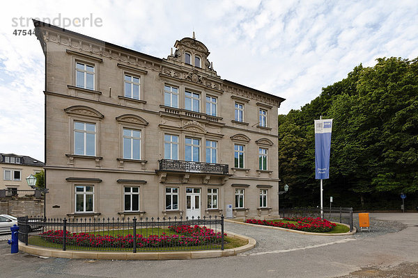 DIe IHK Industrie und Handelskammer im Edinburgh-Palais  Coburg  Oberfranken  Franken  Bayern  Deutschland  Europa