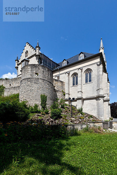 Schloss Callenberg  Jagdschloss und Sommerschloss der Herzöge von Sachsen-Coburg und Gotha  Coburg  Oberfranken  Bayern  Deutschland  Europa
