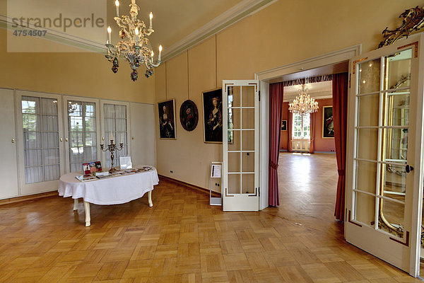 Schloss Callenberg  Jagdschloss und Sommerschloss der Herzöge von Sachsen-Coburg und Gotha  Coburg  Oberfranken  Bayern  Deutschland  Europa