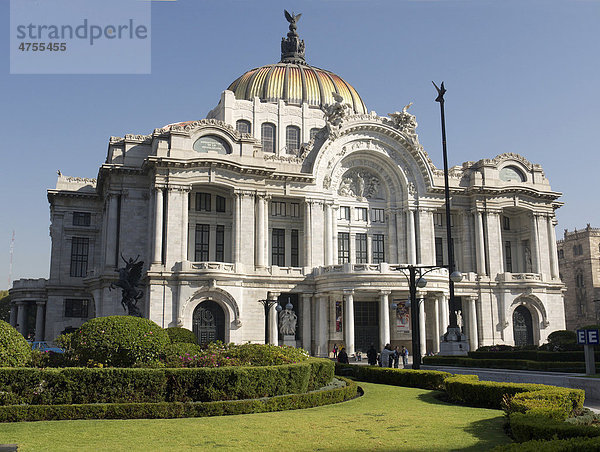 Palacio de Bellas Artes  Palast der Schönen Künste  Mexiko-Stadt  Mexiko  Amerika