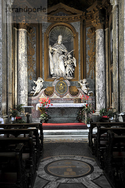 Cappella di San Fabiano in der Basilika San Sebastiano fuori le mura über der Sebastians-Katakombe  Via Appia Antica  Rom  Latium  Italien  Europa