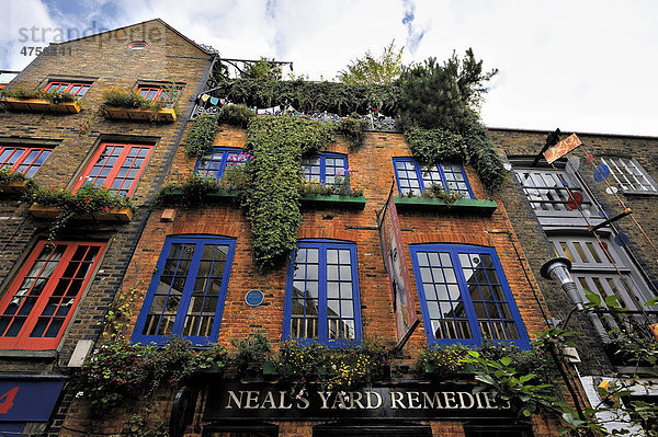 Geschäft Neal's Yard Remedies  London  England  Großbritannien  Europa