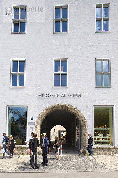 Vinorant im Alten Hof im Bezirk Altstadt-Lehel  München  Bayern  Deutschland  Europa