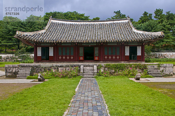Koryo Museum  Songgyungwan  Kaesong  Nordkorea  Asien