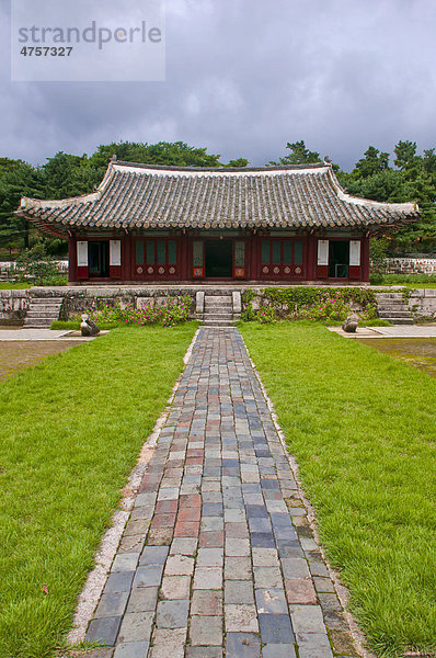 Koryo Museum  Songgyungwan  Kaesong  Nordkorea  Asien