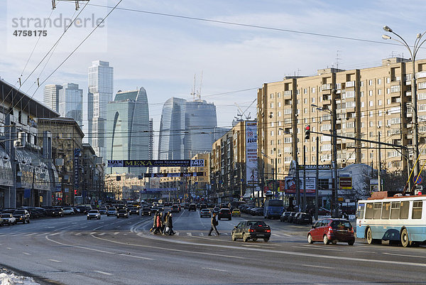 Bolschaja Dorogomilovskaya Straße  Moskau  Russland