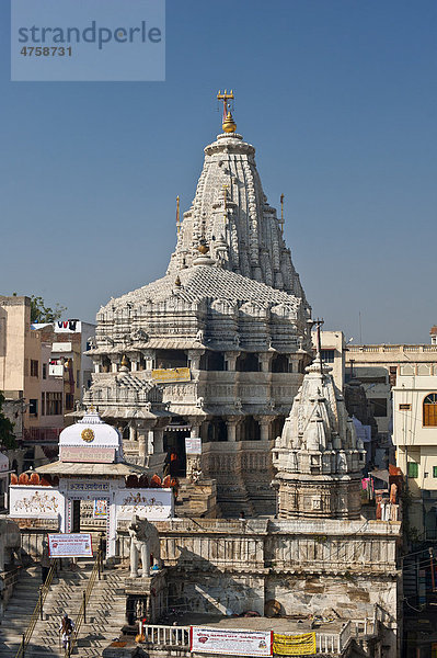 Hinduistischer Tempel  Jagdisch-Tempel  Udaipur  Rajasthan  Indien  Asien