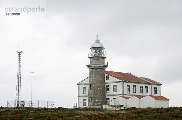 Leuchtturm  Maritimes Museum  Meeresmuseum  Cabo de Penas  Aviles  Asturias  Asturien  Spanien  Europa