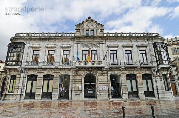Historisches Gebäude  Oviedo  Asturias  Asturien  Spanien  Europa
