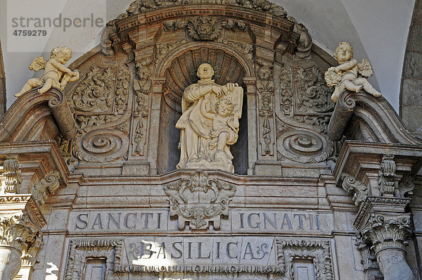 Basilika von Loyola  Kirche  Kloster  Museum  Azpeitia  Provinz Guipuzkoa  Guipuzcoa  Pais Vasco  Baskenland  Spanien  Europa