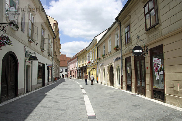 Altstadt  Varazdin  Kroatien  Europa