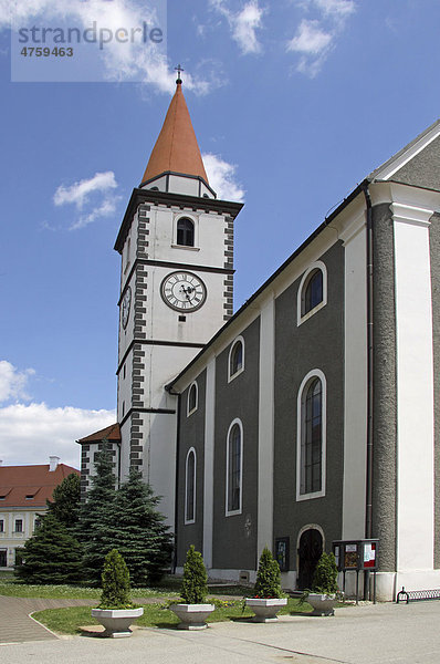 St.Nikolaus Kirche  Varazdin  Kroatien  Europa