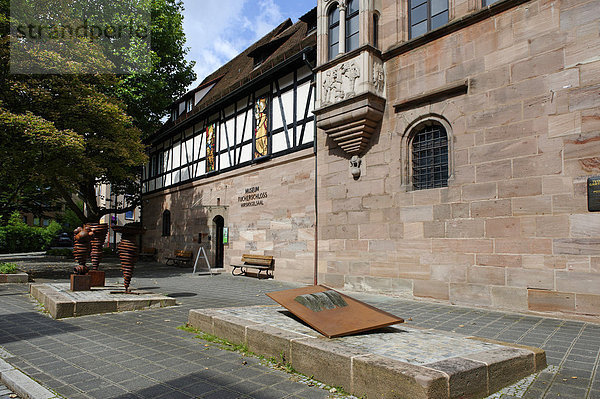 Museum Tucherschloss  Hirschelgasse  Nürnberg  Mittelfranken  Franken  Bayern  Deutschland  Europa