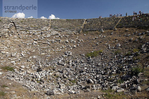 Theater West  Museum und Ausgrabungsstätte Laodicea  Denizli  Lykien  Türkei  Asien