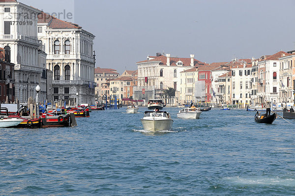 Canale Grande  Venedig  Venetien  Italien  Europa