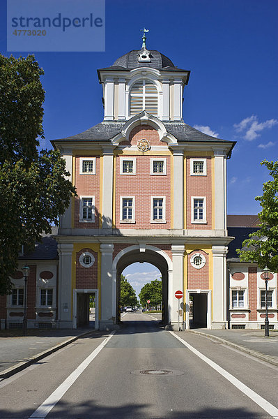 Damianstor  Bruchsal  Kraichgau  Baden-Württemberg  Deutschland  Europa