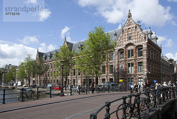 Oostindisch Huis  ehemaliger Hauptsitz der VOC  Niederländische Ostindien-Kompanie  Amsterdam  Holland  Niederlande  Europa