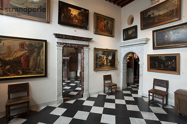 Eingangshalle  Empfangshalle  Museum Rembrandt-Haus  Amsterdam  Holland  Niederlande  Europa