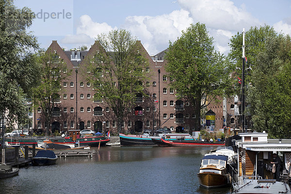 Realengracht  Realeneiland  Amsterdam  Holland  Niederlande  Europa
