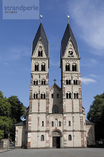 Basilika St. Kastor  Koblenz  Nordrhein-Westfalen  Deutschland  Europa