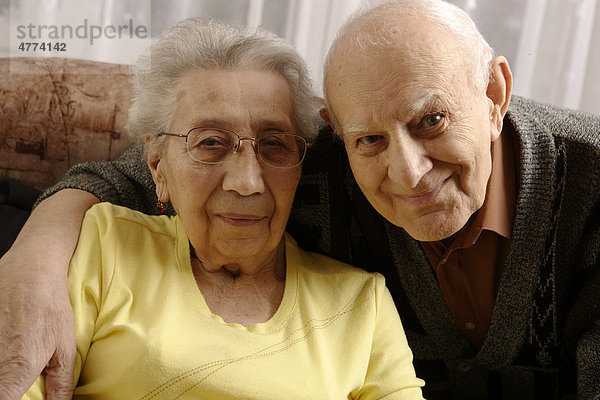 Paar  Senior  92 Jahre  Seniorin  89 Jahre