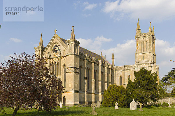 Most Holy Trinity Church Kirche  Theale  Berkshire  England  Großbritannien  Europa