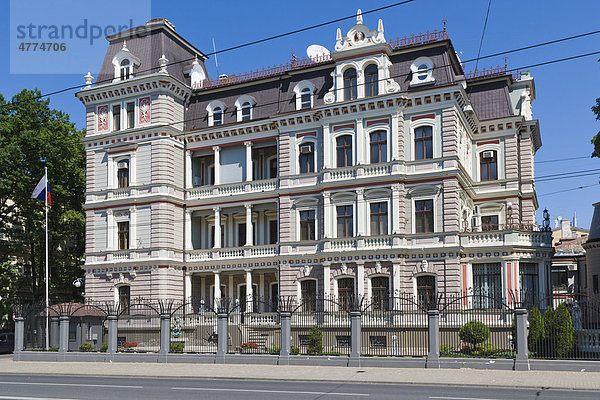 Botschaft der Russischen Föderation  Kalpaka Bulvaris Boulevard  Riga  Lettland  Nordeuropa