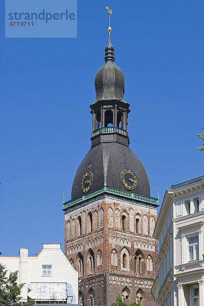 Rigas Doms  der Dom von Riga  lettische Evangelisch-Lutherische Kirche  Doma laukums Platz  Altstadt von Riga  Lettland  Nordeuropa