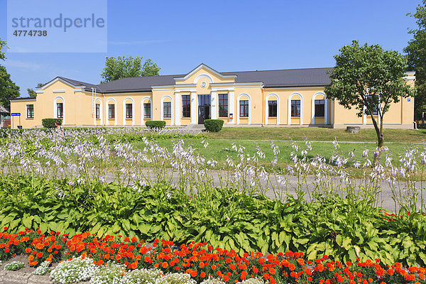 Bahnhof Rezekne II  Jupatovkas Straße  Rezekne  Latgale  Lettland  Nordeuropa