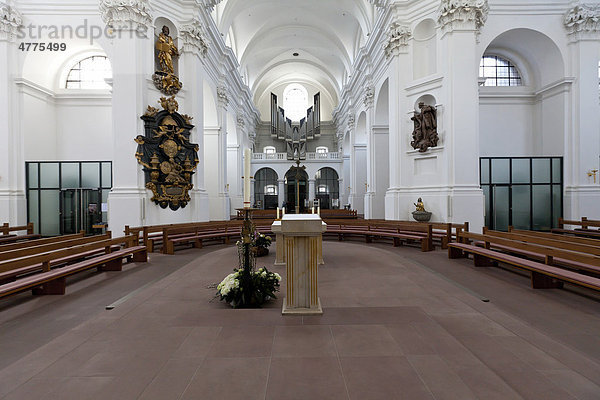 Kollegiatstift Haug  Kirche St. Johannes  Würzburg  Bayern  Deutschland  Europa