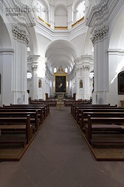 Kollegiatstift Haug  Kirche St. Johannes  Würzburg  Bayern  Deutschland  Europa