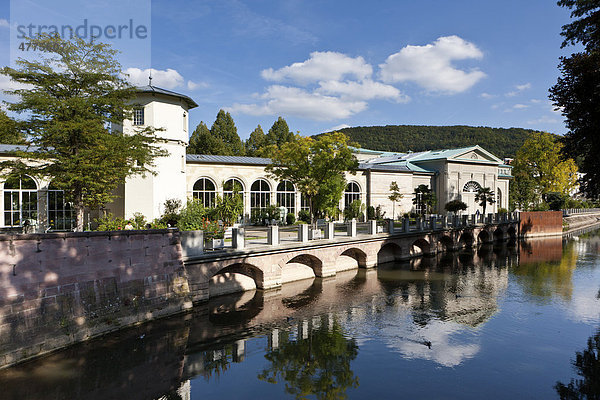 Kurhaus mit Regentenbau und Arkadenhallen  Kurpark  Bad Kissingen  Unterfranken  Bayern  Deutschland  Europa