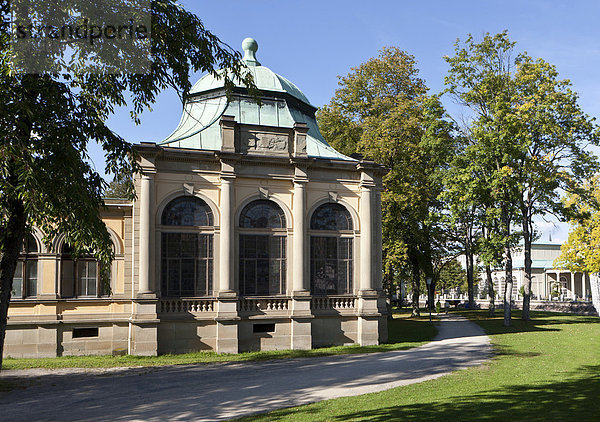 Kurpark  Bad Kissingen  Unterfranken  Bayern  Deutschland  Europa