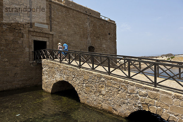 Die Festung  Zitadelle  von Paphos  Südzypern  Zypern