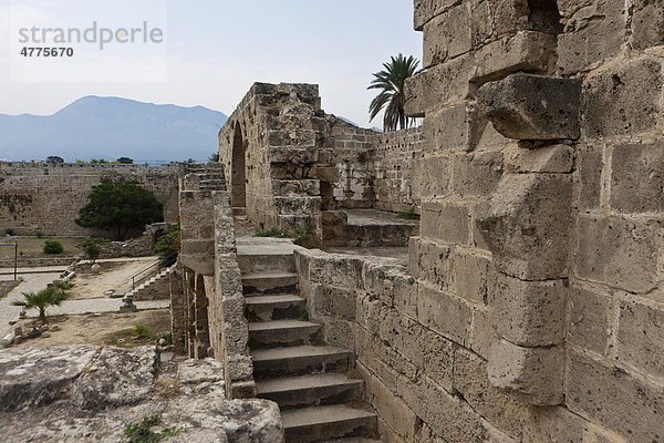 Die Festung von Kyrenia  Girne  Nordzypern  Zypern
